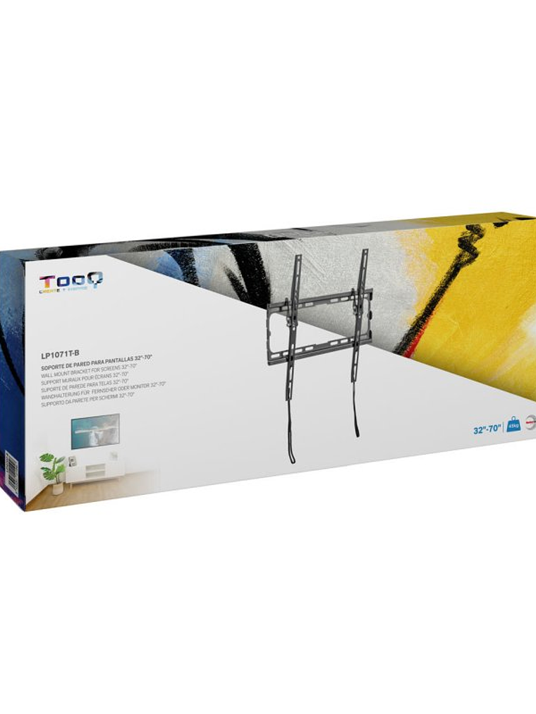 Tooq Soporte pared LP1071T-B incl pantallas 32-70