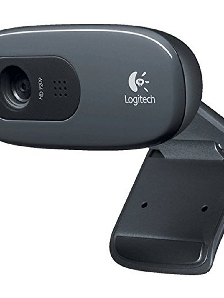 Logitech C270 WebCam HD 720p 3Mpx USB Negra 4