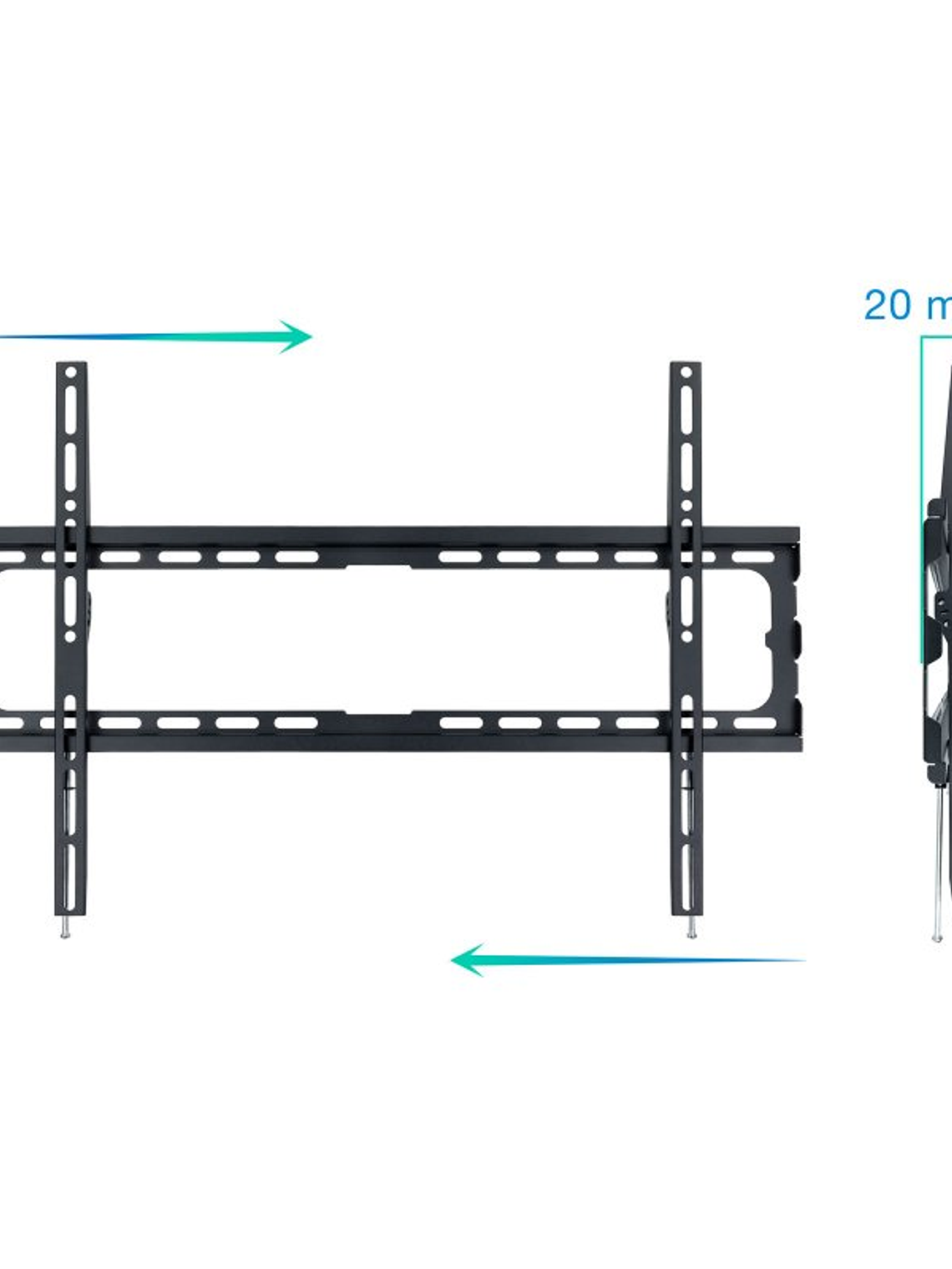 Tooq Soporte pared LP1080F-B pantallas 37