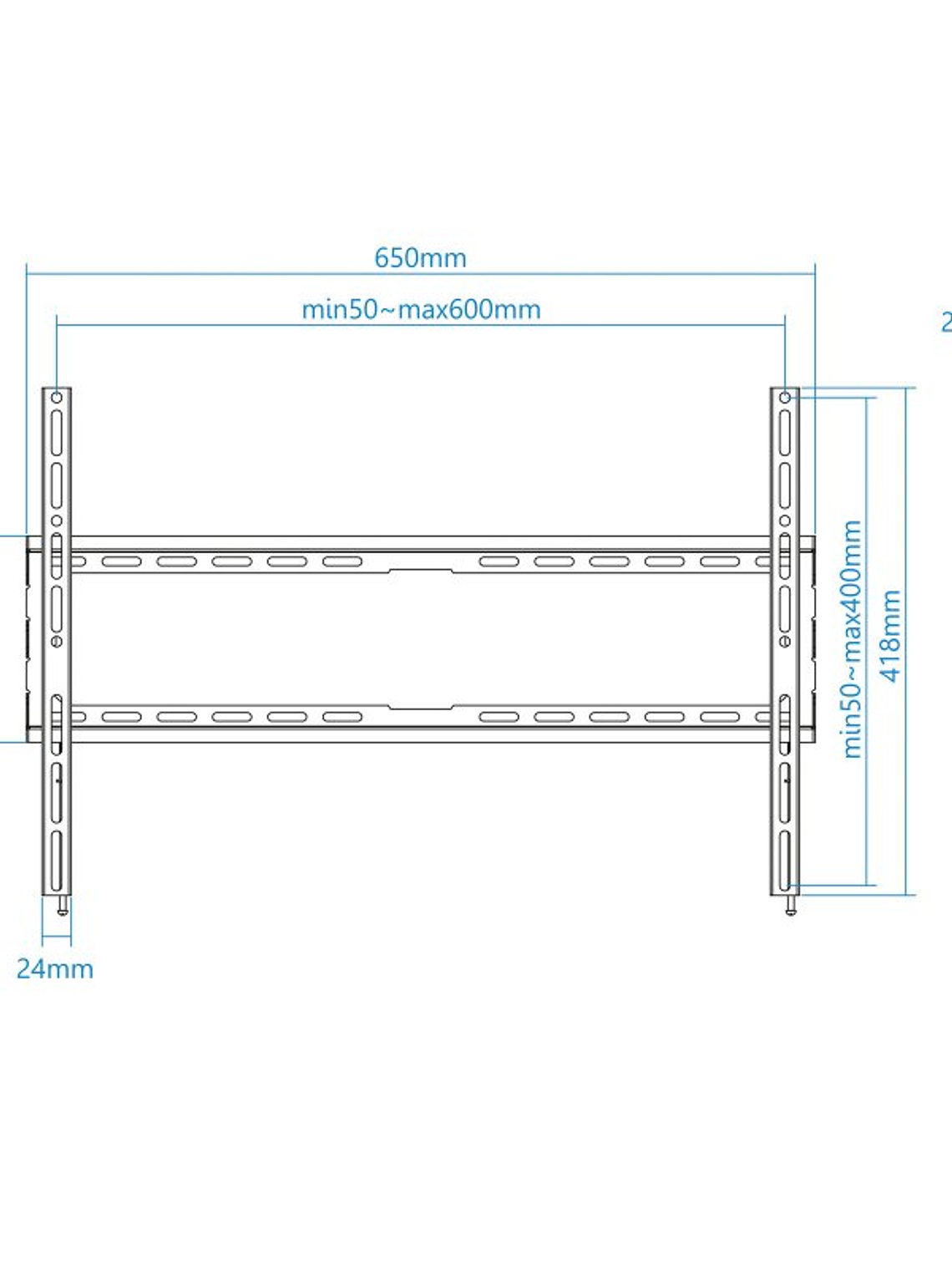 Tooq Soporte pared LP1080F-B pantallas 37