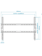 Tooq Soporte pared LP1080F-B pantallas 37