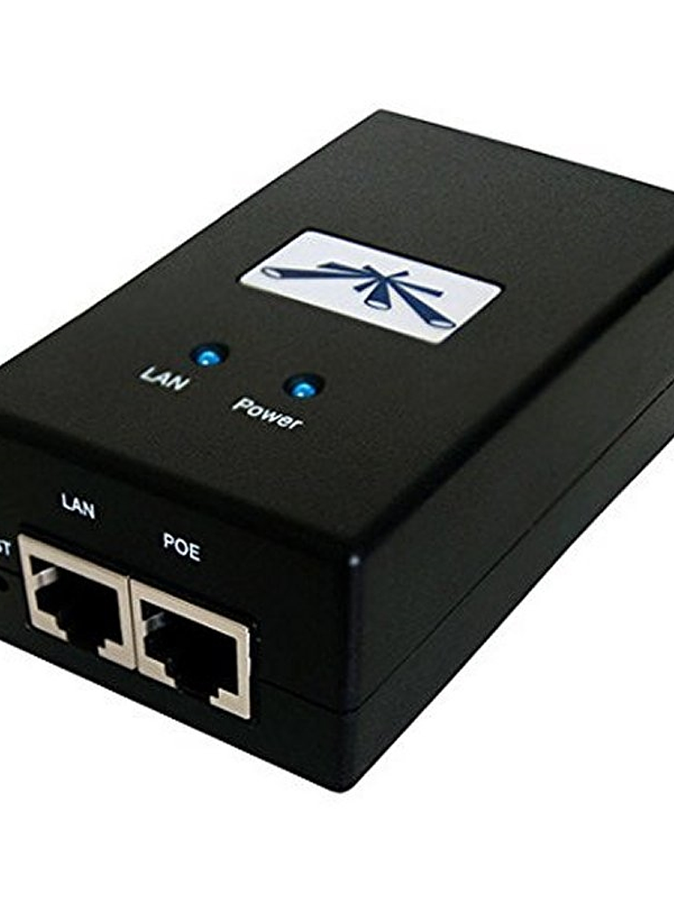 Ubiquiti Inyector PoE POE-48-24W-G 48VDC 0.5A 1