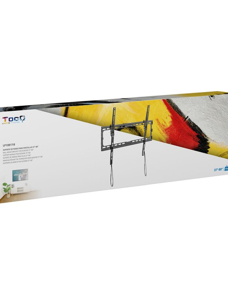 Tooq Soporte pared LP1081T-B incl pantallas 37-80