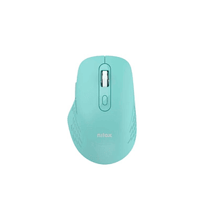 Nilox Ratón Dual Wireless 1600dpi silen. Cyan