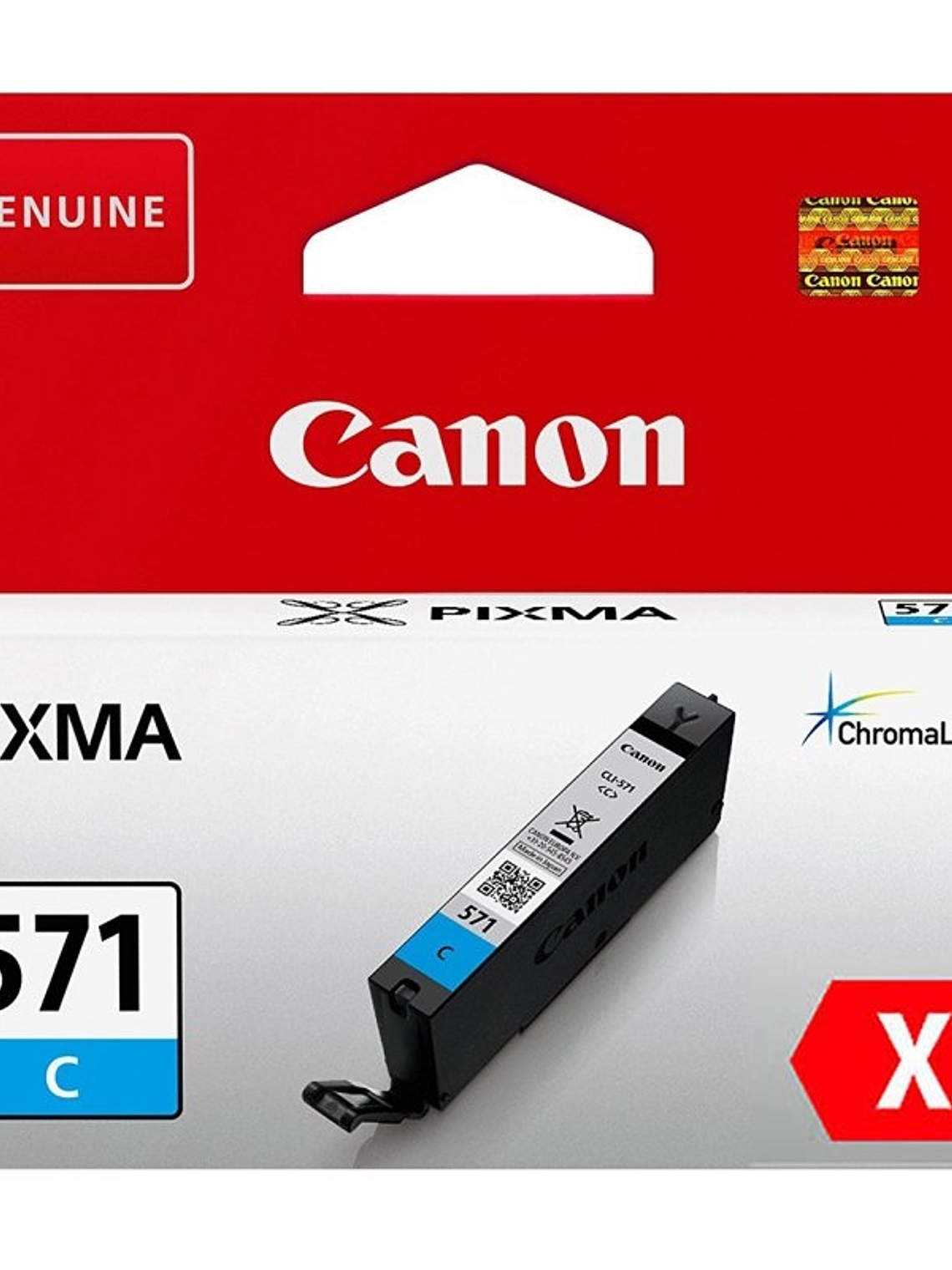 Canon Cartucho CLI-571CY XL Cian 1