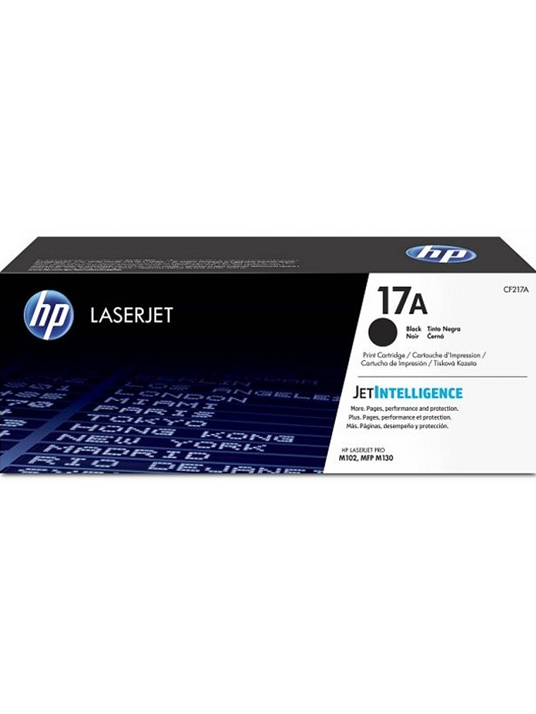 HP Tóner CF217A Negro 1