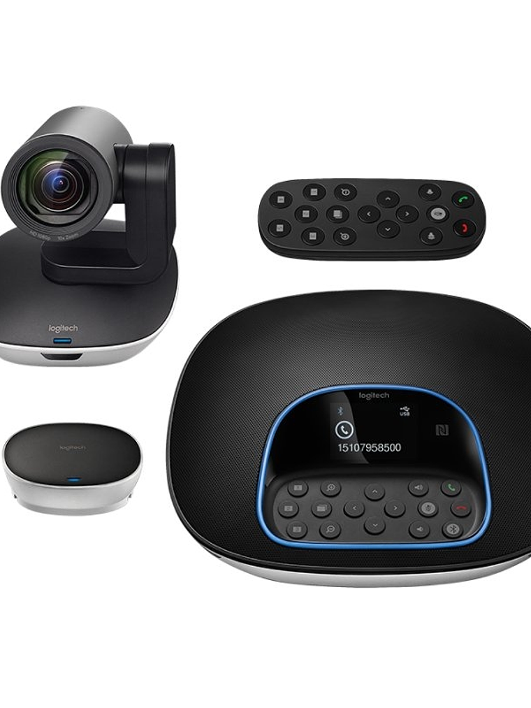 Logitech Equipo videoconf Full HD 4Mic+altavoz 1