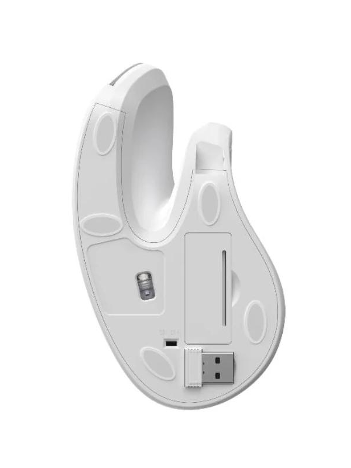 Nilox NXMOEV03 Ratón Vertical Wirelles Sil. Blanco 4