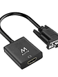 EWENT EW9866 Adaptador Vga/Hdmi con Audio - Miniatura 1