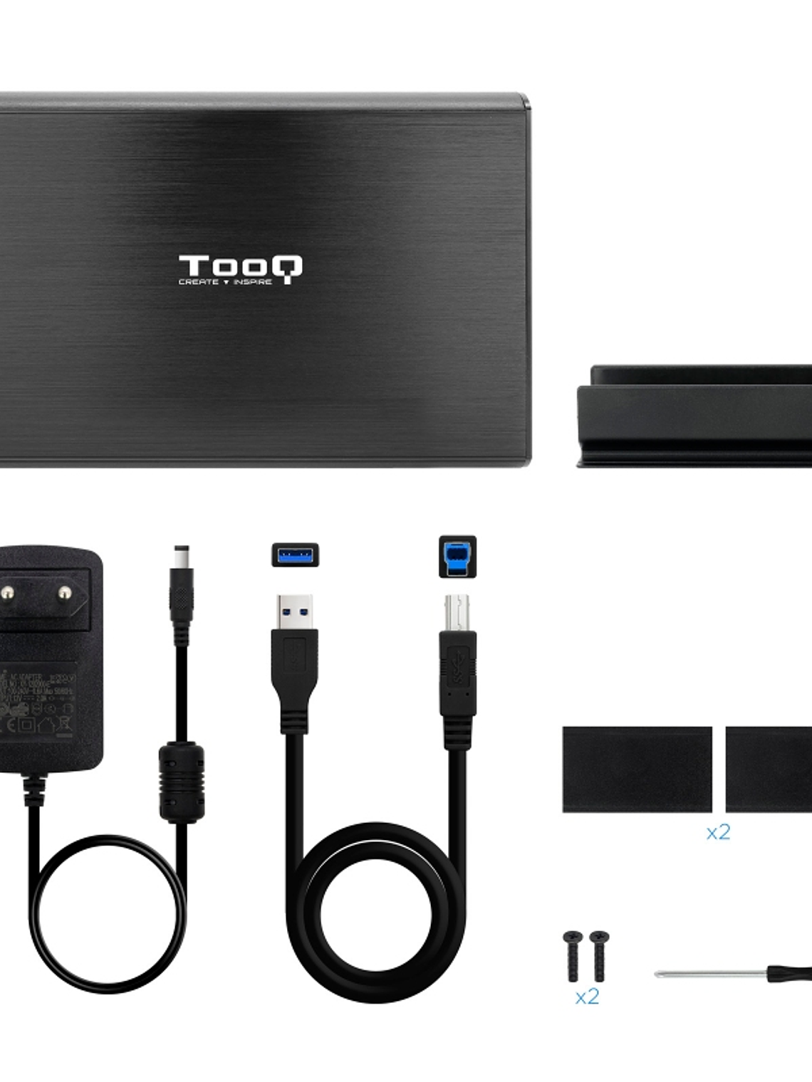 TooQ TQE-3531B Caja HDD 3.5