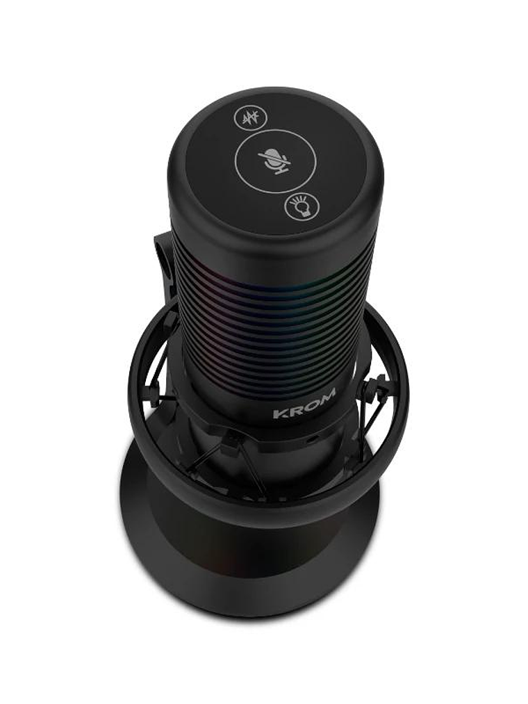 KROM Microfono KAZE Streaming Rgb 3