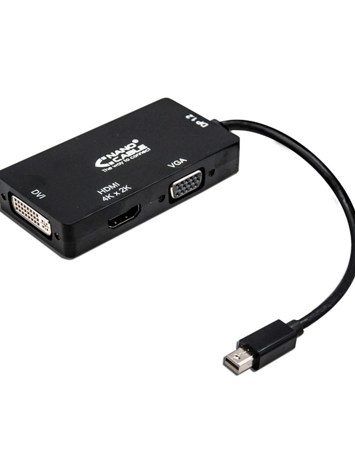 Nanocable Conversor Mini Displayp/VGA/DVI/HDMI 3E 1