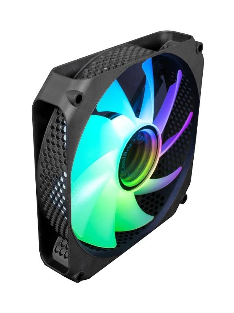 Coolbox Gaming Ventilador aux. INFINITY 12cm A-RGB 1