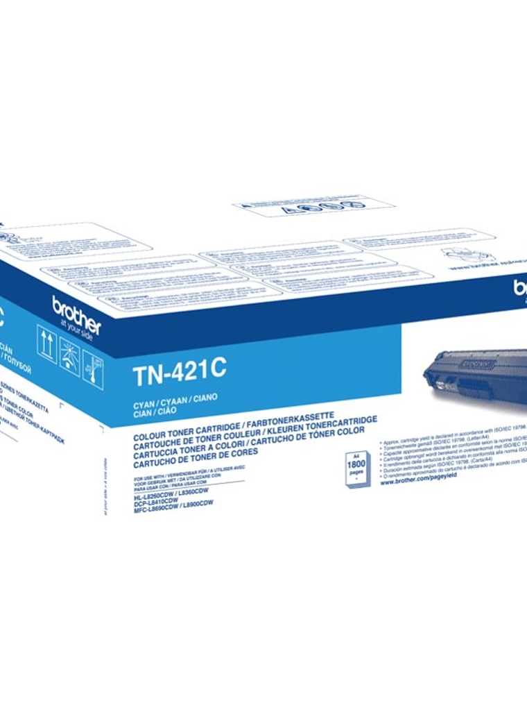 Brother Tóner TN421C Cyan 1