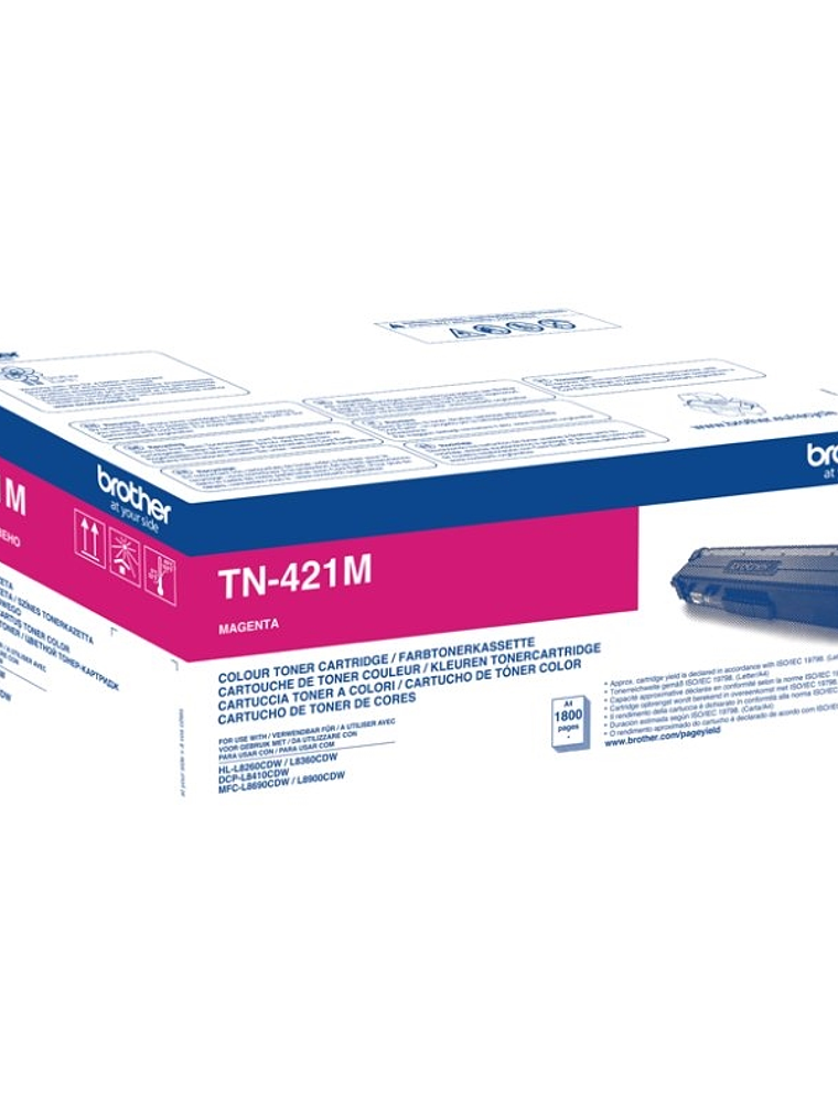 Brother Tóner TN421M Magenta 1
