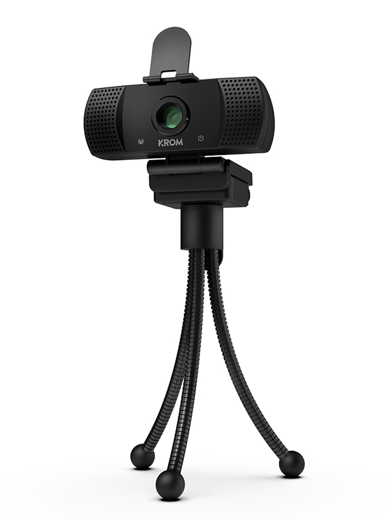 KROM KAM Webcam Gaming 1080p HD 4