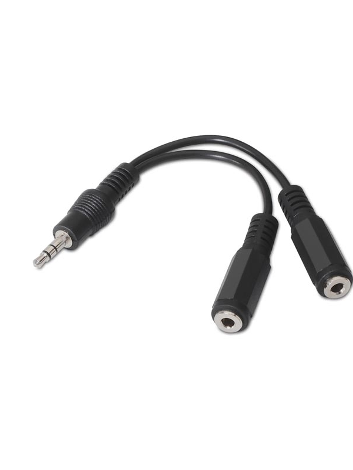 Nanocable Cable Audio Estéreo 2Jack 3.5H Jack 3.5M 1