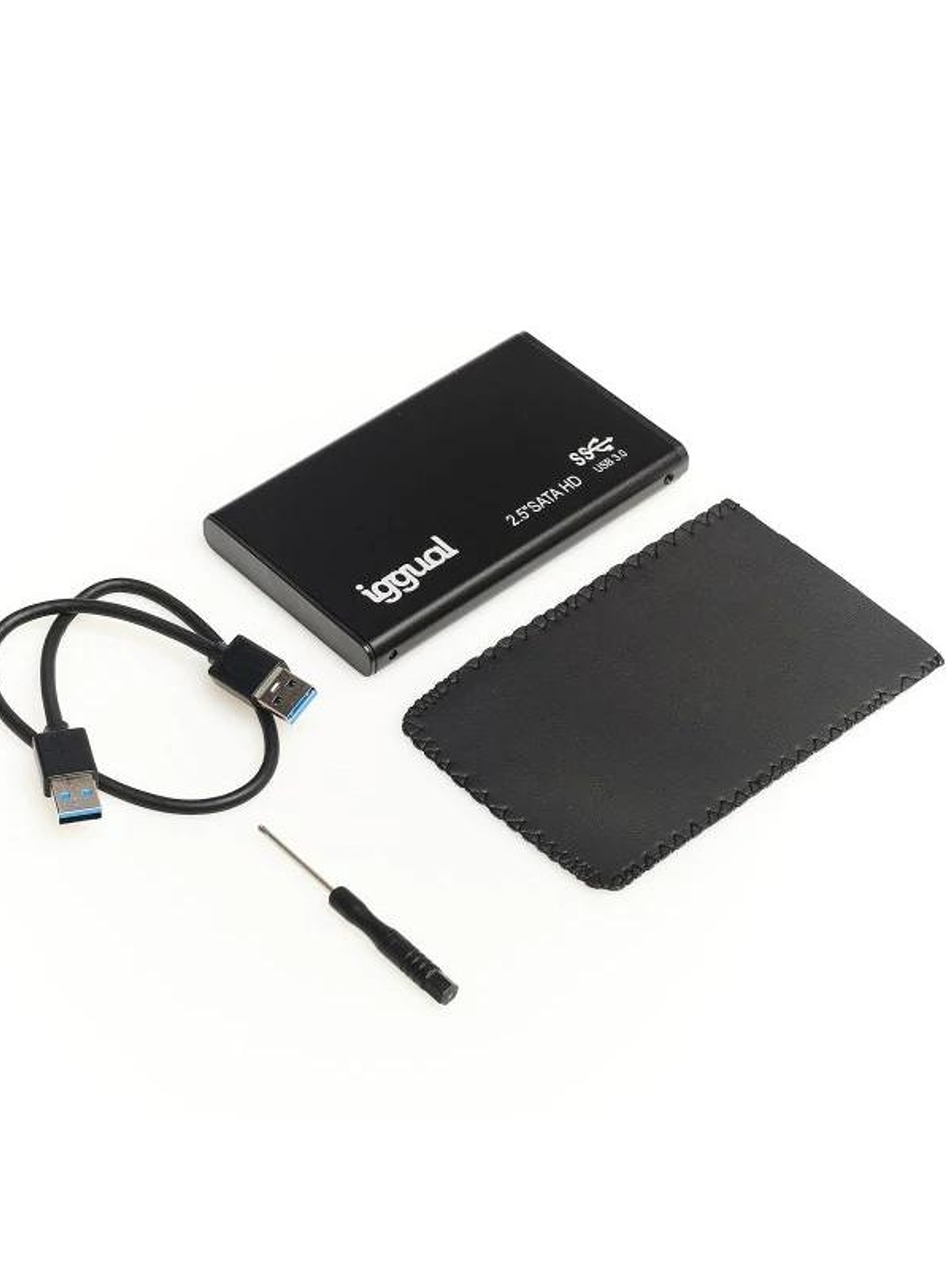 iggual Caja externa aluminio SSD 2.5