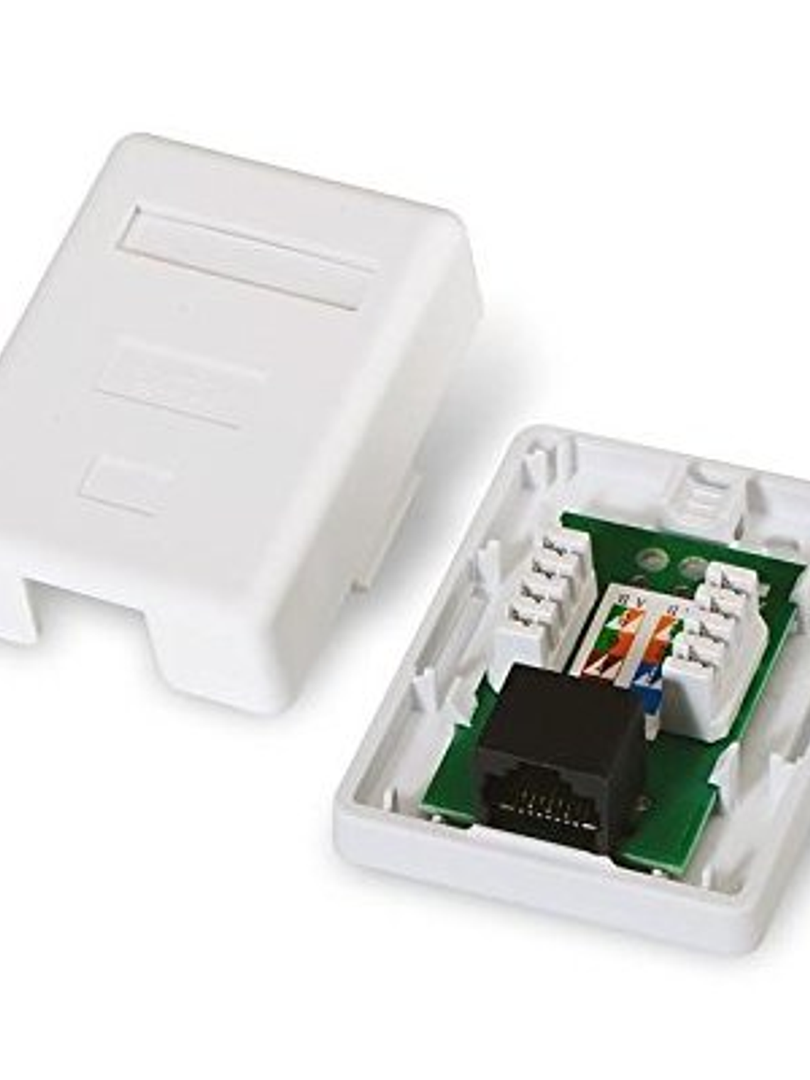 Nanocable Roseta Superficie CAT.6 UTP 1 Toma 3