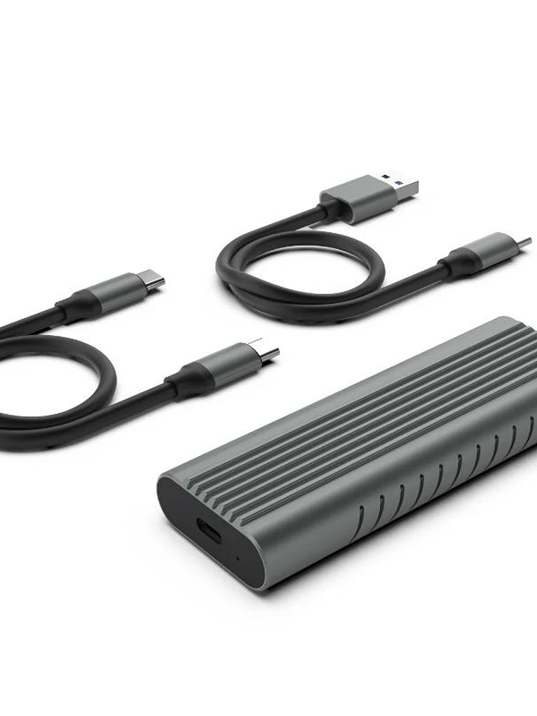 EWENT CARCASA PCIe SSD/USB-C  3.2 GEN2 M.2 NVMe 4