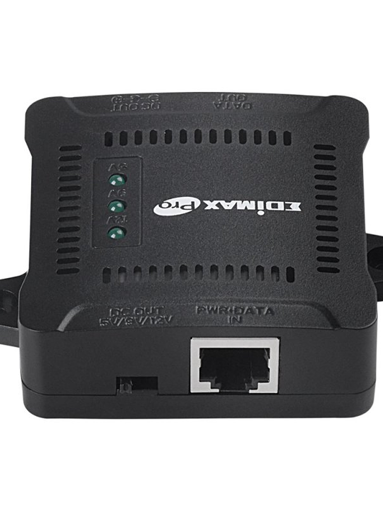Edimax PRO Splitter PoE GP-101ST 5VDC 9VDC 12VDC 4