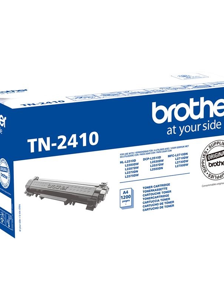 Brother Tóner TN2410 Negro 1