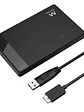 EWENT CAJA HDD/SDD SATA 2.5 SIN TORNILLOS USB 3.2 - Miniatura 1