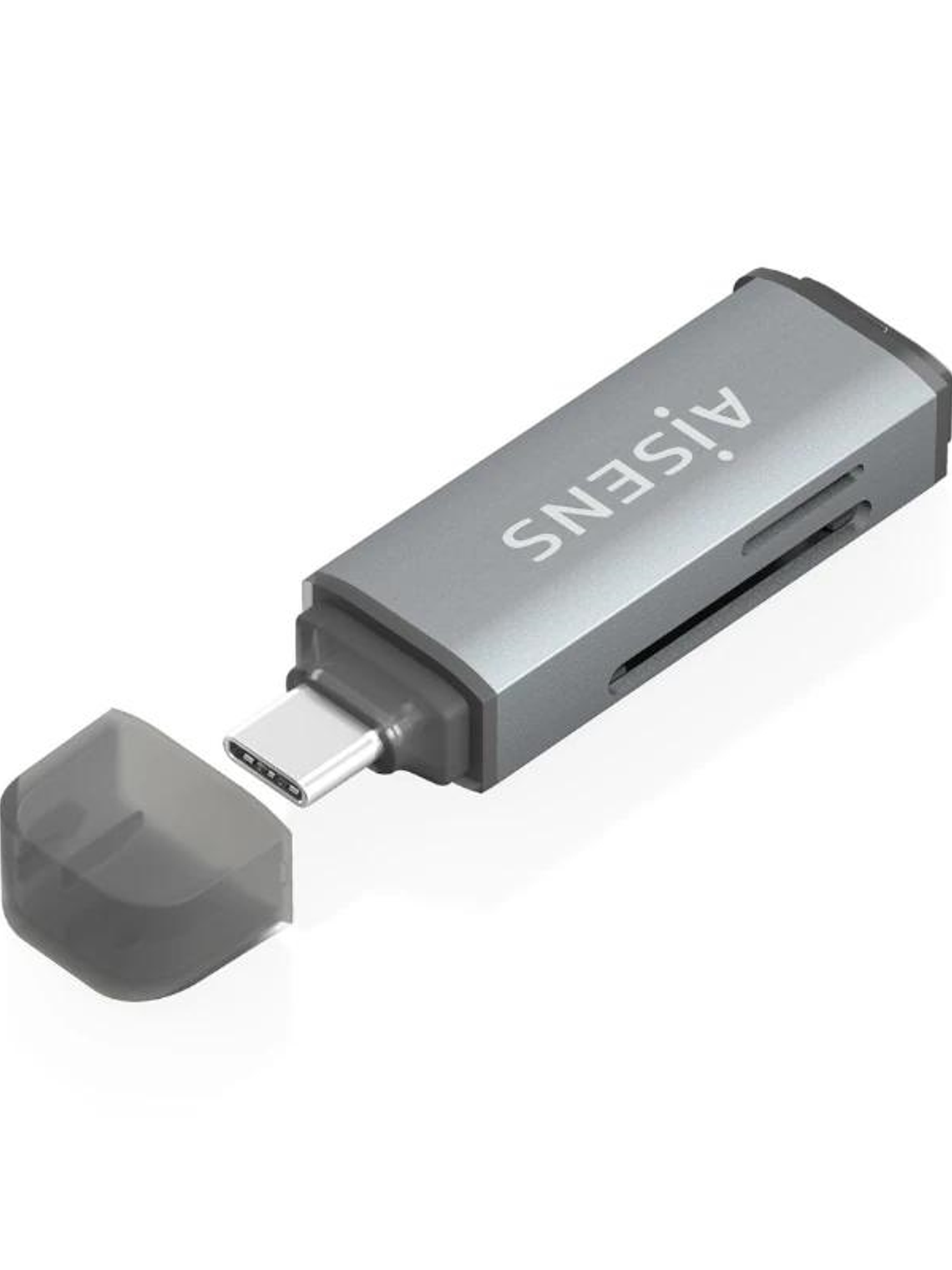 Aisens Lector Tarjetas SD MSD MMC RS-MMC MMCM USBC 1