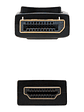 Nanocable Cable Conversor DP a HDMI 3 M Negro - Miniatura 2