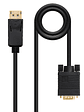 Nanocable Cable Conversor DP a VGA negro, 2 M - Miniatura 3
