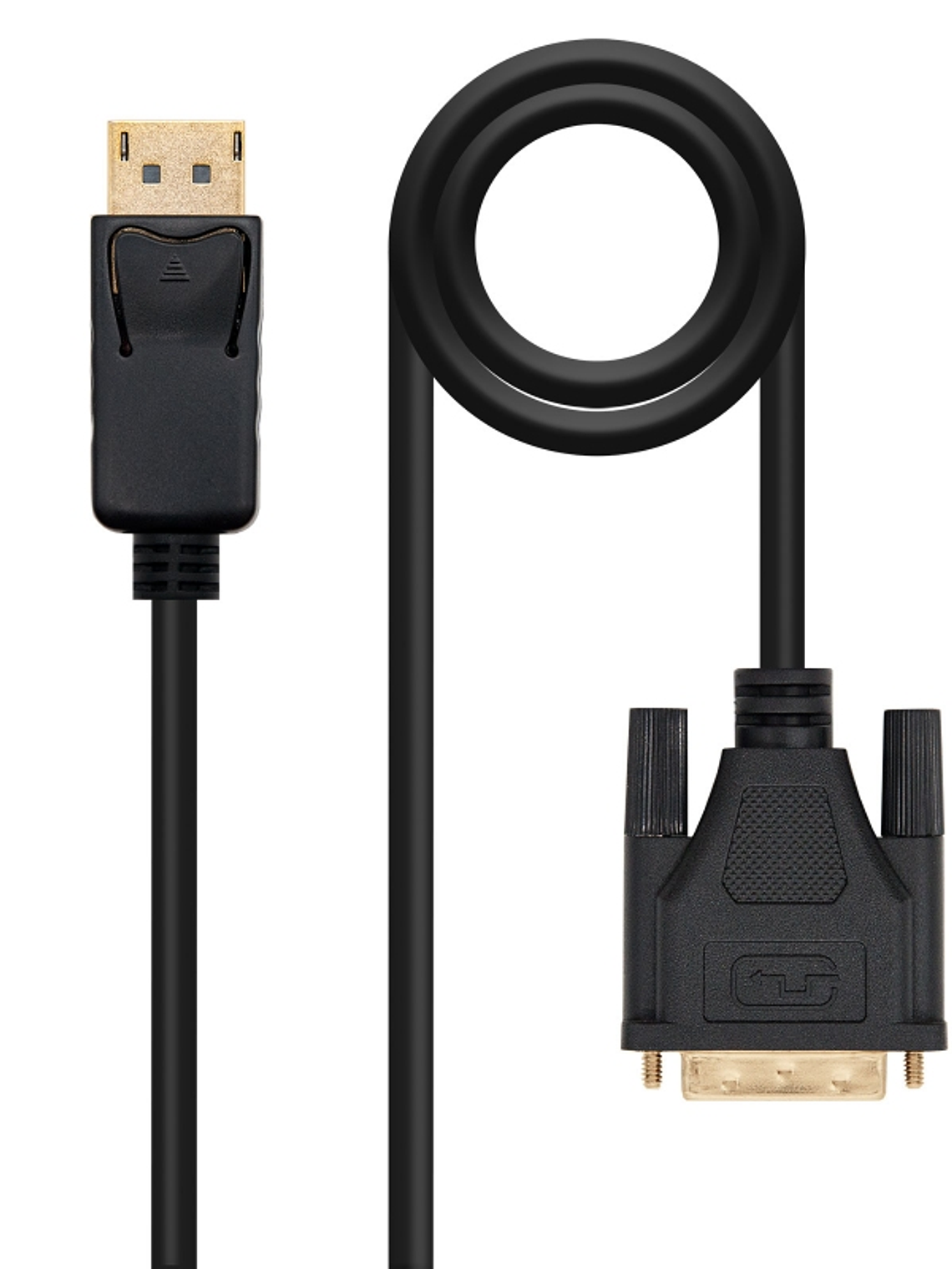 Nanocable Cable Conversor DP a DVI  2 M Negro 2