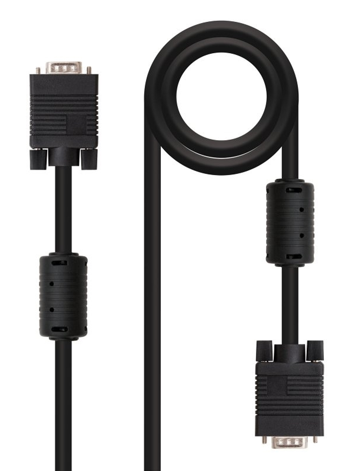Nanocable Cable Conmutador Vga 3 M Negro 1