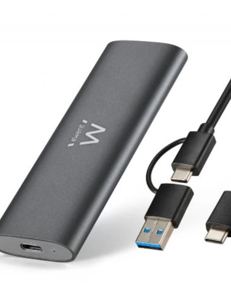EWENT Carcasa USB 3.2 Gen 2 M.2 NVMe PCIe 1