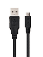 Nanocable Cable USB 2.0 A/M Micro USB B/M 0,8 M - Miniatura 2