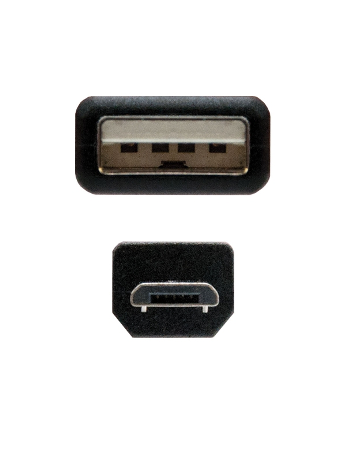 Nanocable Cable USB 2.0 A/M Micro USB B/M 0,8 M 3
