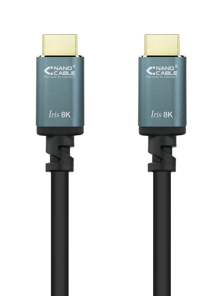 Nanocable Cable HDMI 2.1 IRIS 8K M/M, 2 metros 2