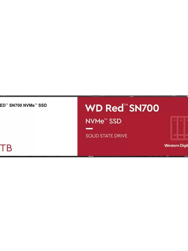 WD Red SN700 NAS WDS200T1R0C SSD 2TB NVMe Gen3 1