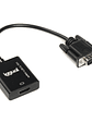 iggual Adaptador VGA a HDMI + audio + microUSB - Miniatura 3