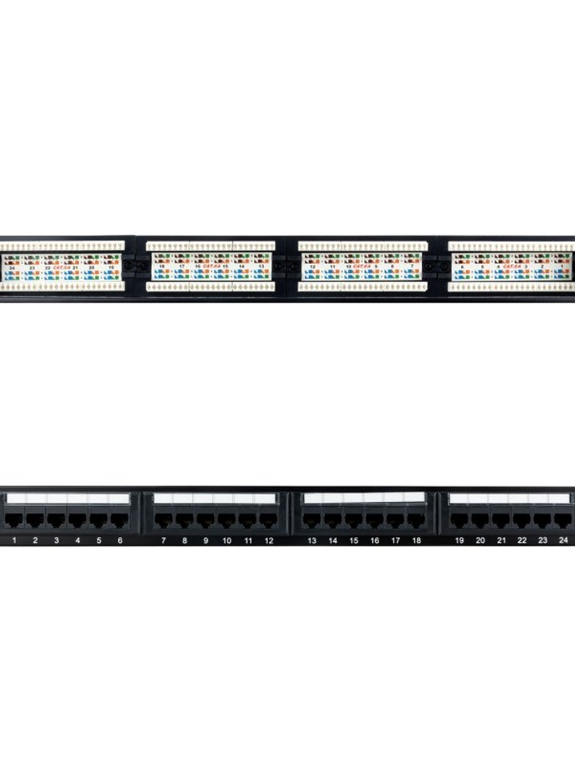 Nanocable Panel Parcheo 24P CAT.6A UTP 19