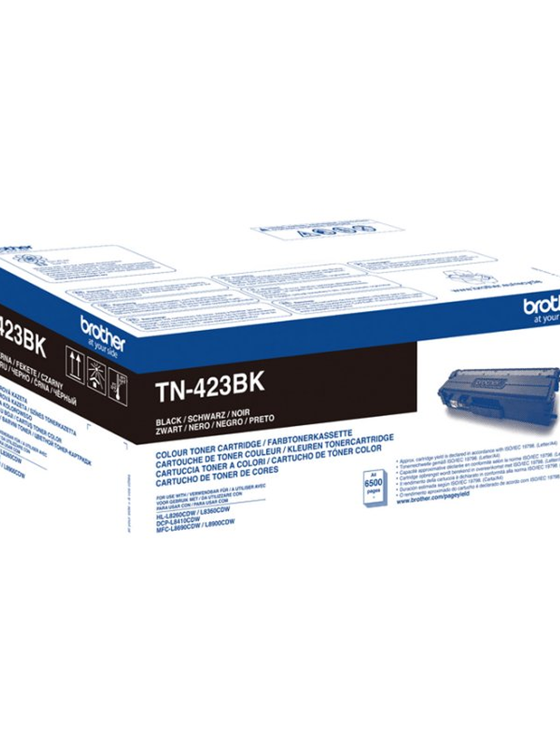 Brother Tóner TN423BK Negro 2