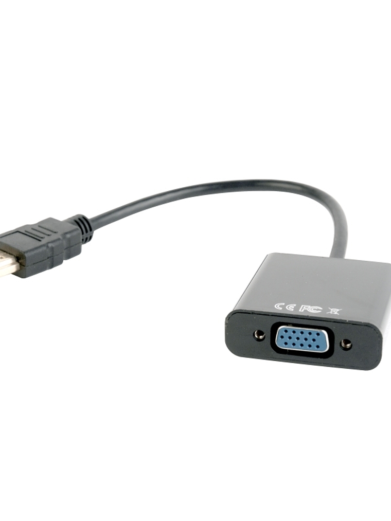 Gembird Adaptador HDMI(M) a VGA(H) + Audio 1