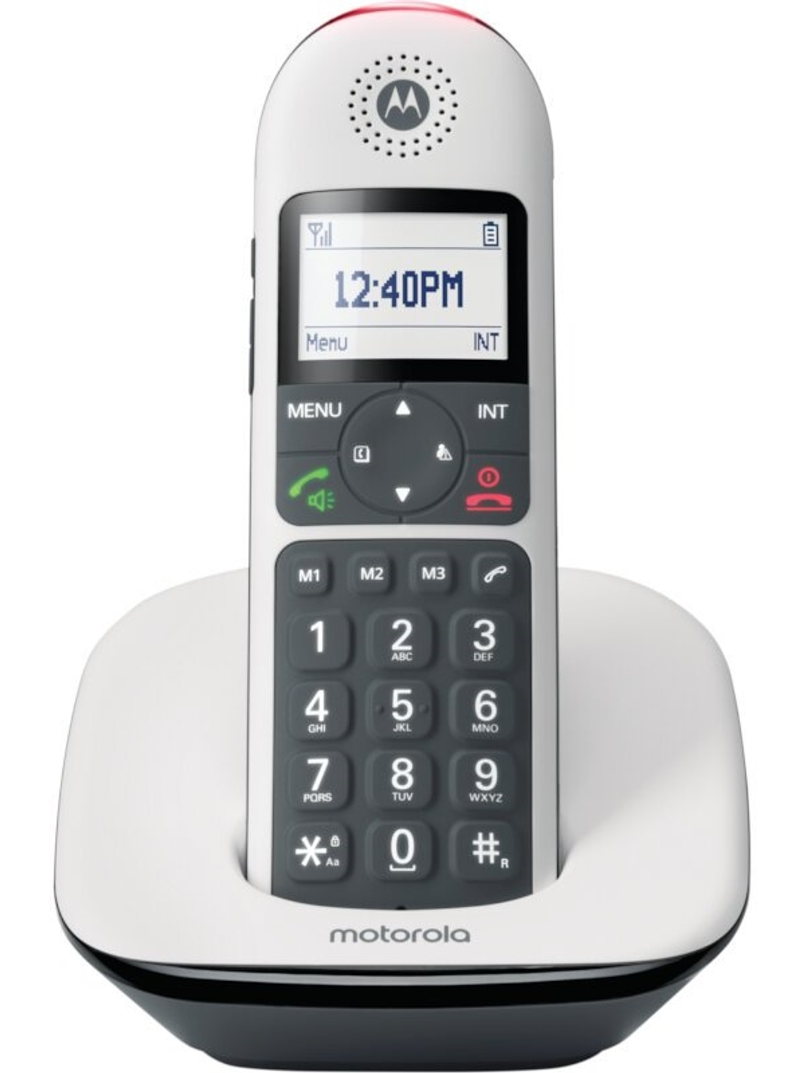 MOTOROLA CD5001 Telefono DECT Teclas Grandes Blanc 1
