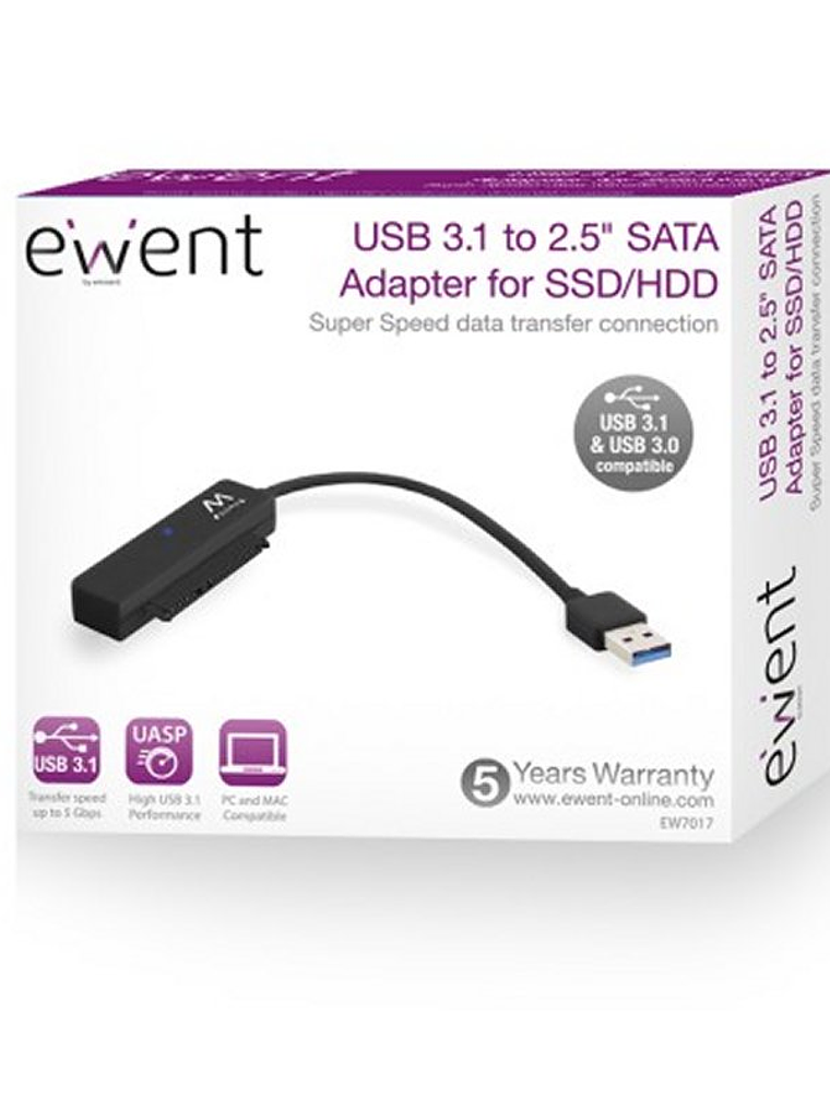 Ewent Cable USB 3.1 Adp Sata 2.5