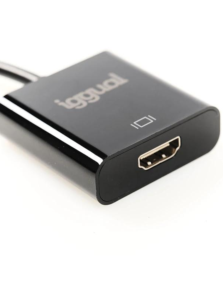 iggual Adaptador DisplayPort (M) a HDMI (H) 3