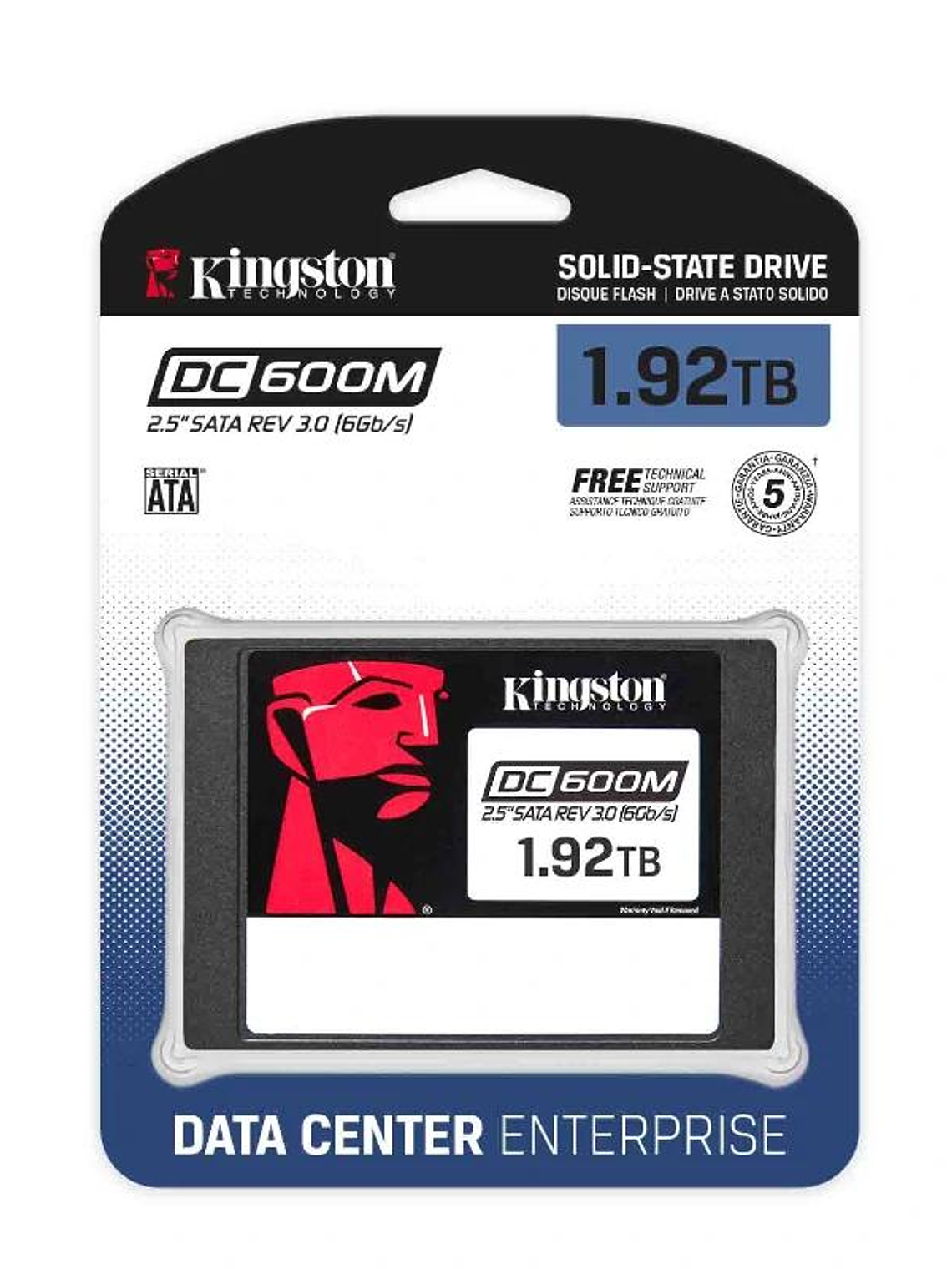 Kingston Data Center DC600M SSD 1920GB 2.5
