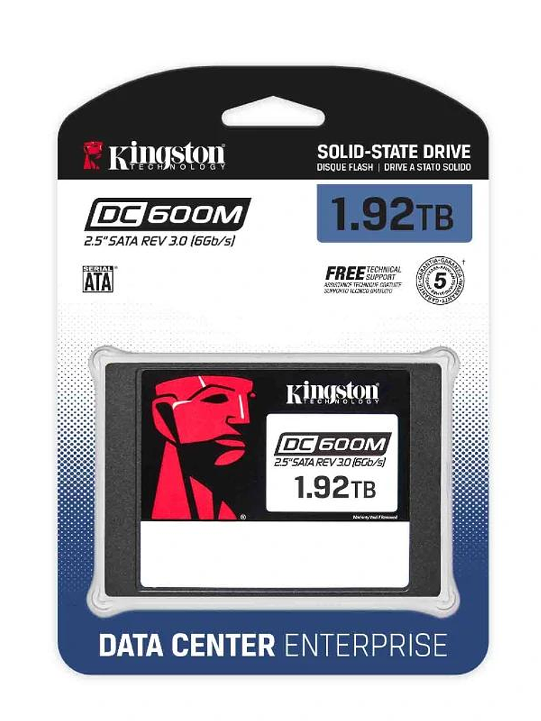 Kingston Data Center DC600M SSD 1920GB 2.5