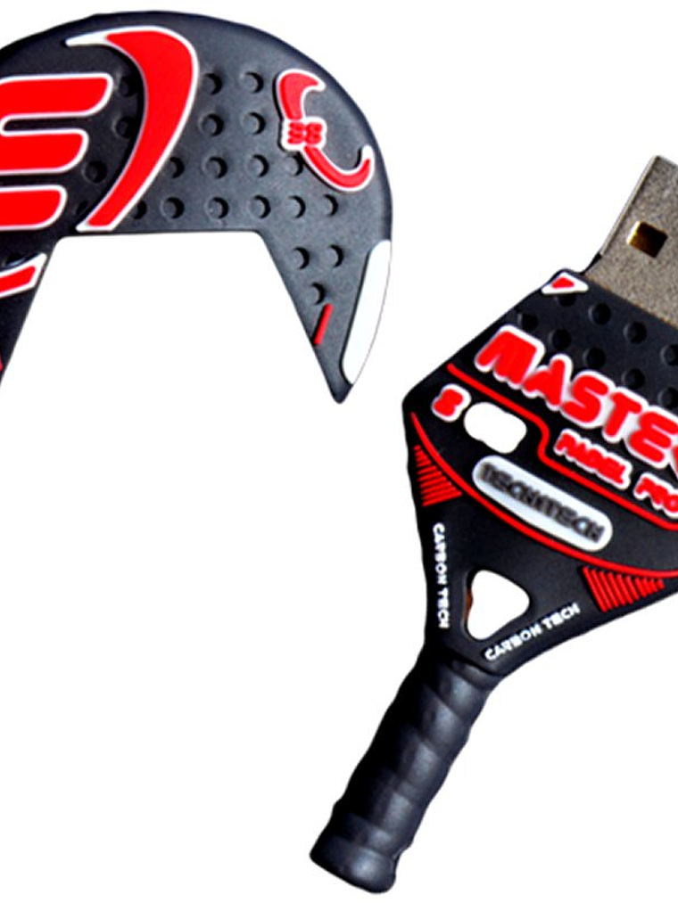 TECH ONE TECH Raqueta padel roja 32 Gb USB 2.0 2
