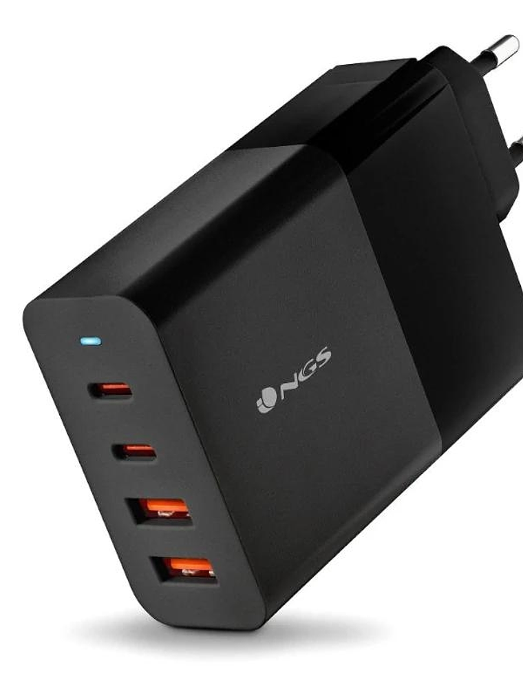 NGS Carg Pared 100W Ultrar GAN 2USBC/2USBA 1