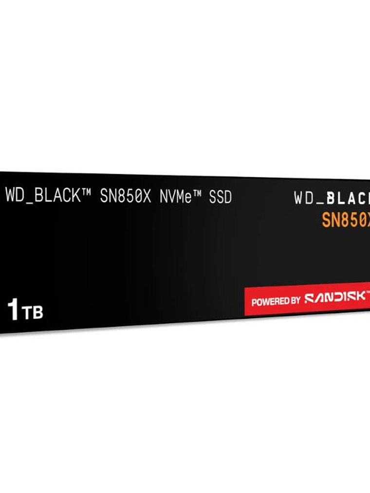 WD Black SN850X WDS100T2X0E SSD 1TB PCIe Gen4 NVMe 3