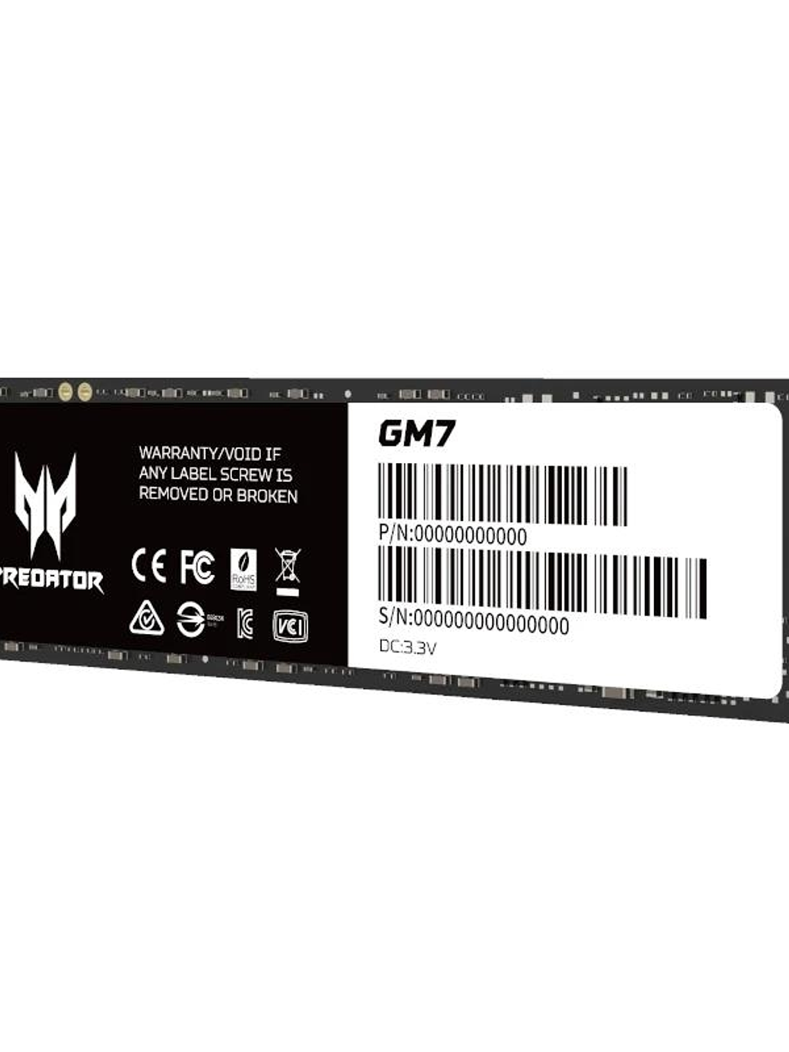 ACER PREDATOR SSD GM7 2Tb M.2 NVMe PCIe Gen 4x4 1